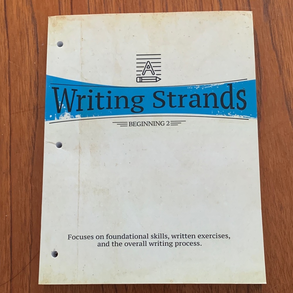 Writing Strands Beginning 1 & 2 Curriculum Set with Teaching Guide New - Picture 5 of 12